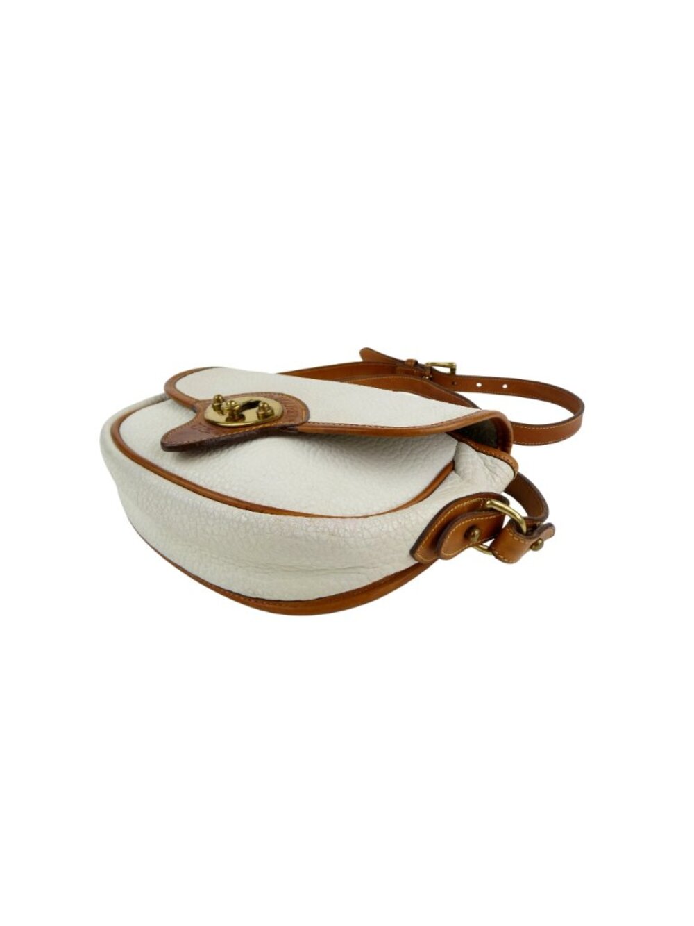Dooney & Bourke Chalk Tan Pebble Leather Crossbody - Picture 16 of 16